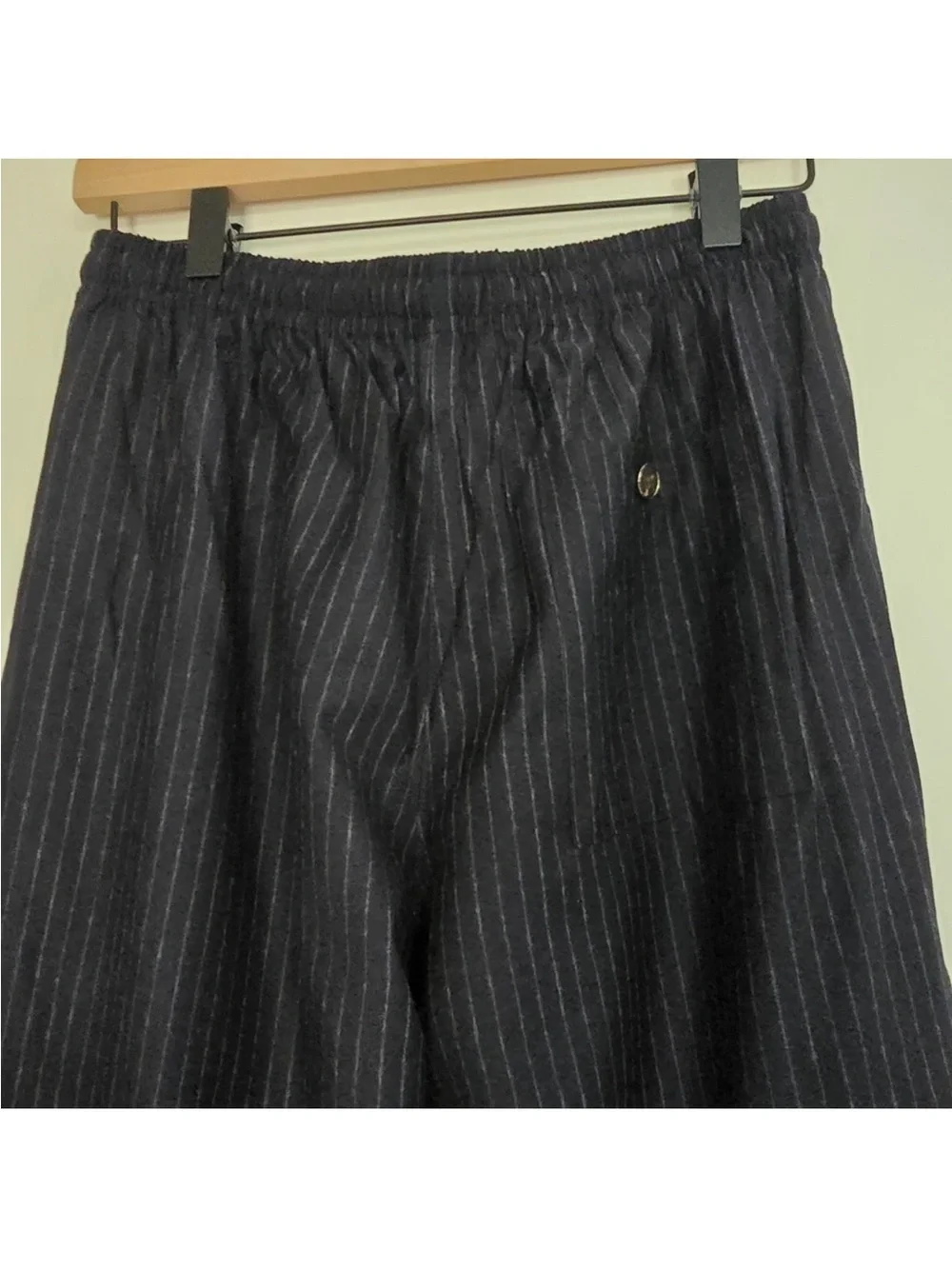 J. Crew Tollegno 1900 Brushed Italian Wool Pinstriped Straight Leg Pants,14